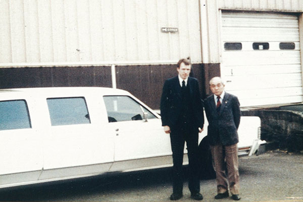 Tim Leathermanと先代三星刃物社長