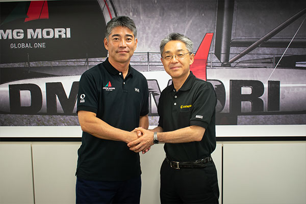 DMG MORI SAILING TEAM所属 白石康次郎氏と社長
